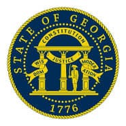 The state seal of Georgia