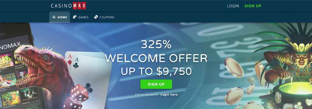 Casino MAX banner